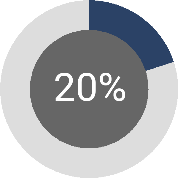 Assoliment: 20%